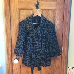 Classy belted jacket